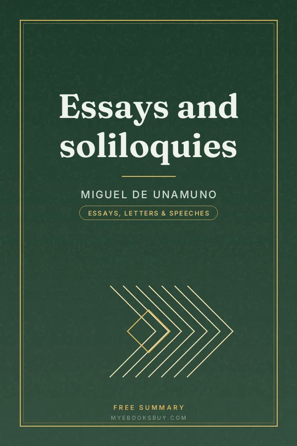 Cover of Essays and soliloquies