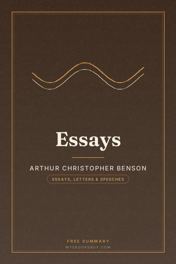 Cover of Essays