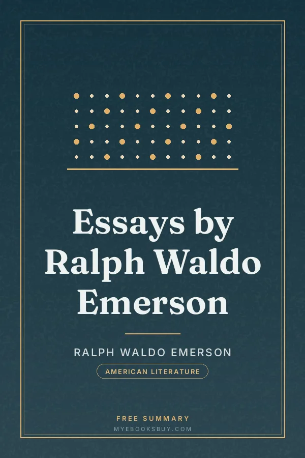 Cover of Essays by Ralph Waldo Emerson