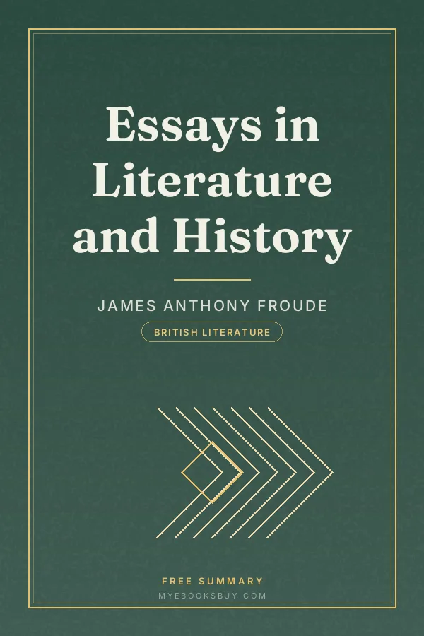 Cover of Essays in Literature and History