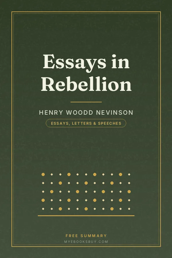Cover of Essays in Rebellion
