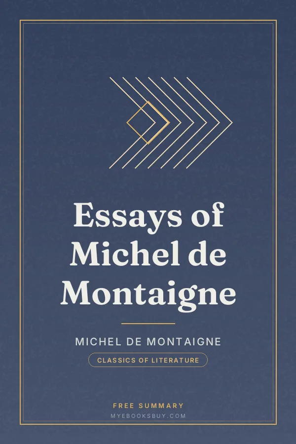 Cover of Essays of Michel de Montaigne