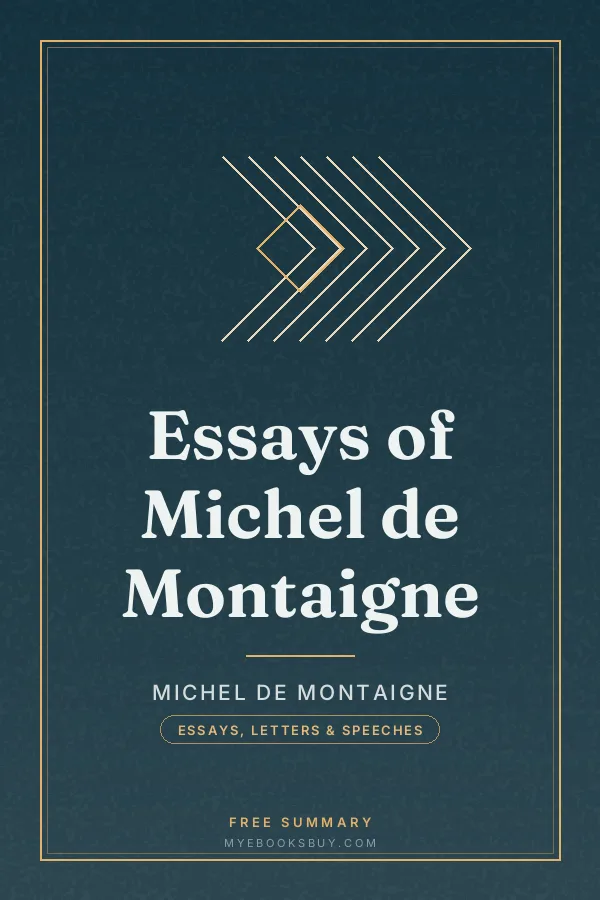 Cover of Essays of Michel de Montaigne