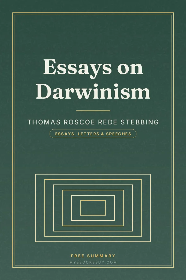 Cover of Essays on Darwinism