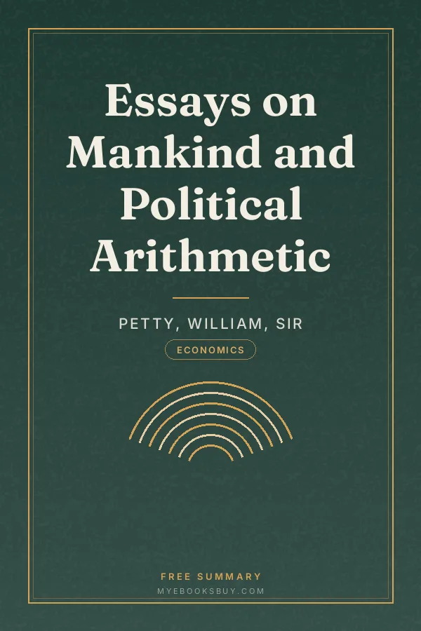 Cover of Essays on Mankind and Political Arithmetic