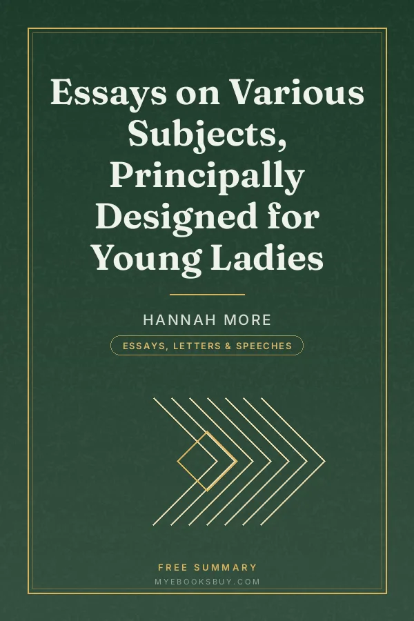 Cover of Essays on Various Subjects, Principally Designed for Young Ladies