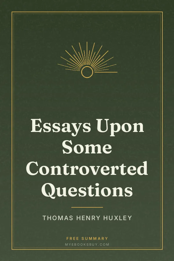 Cover of Essays Upon Some Controverted Questions