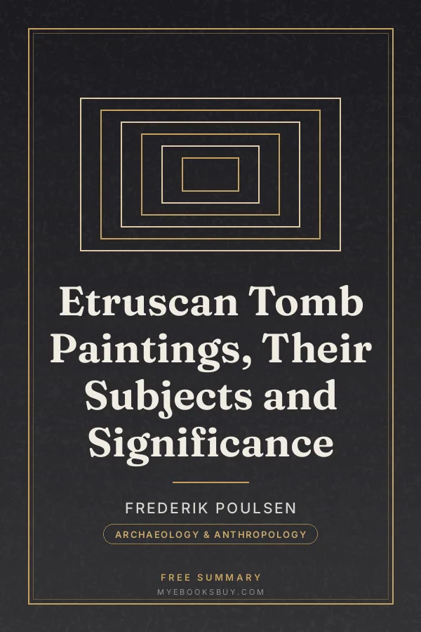 Cover of Etruscan Tomb Paintings, Their Subjects and Significance