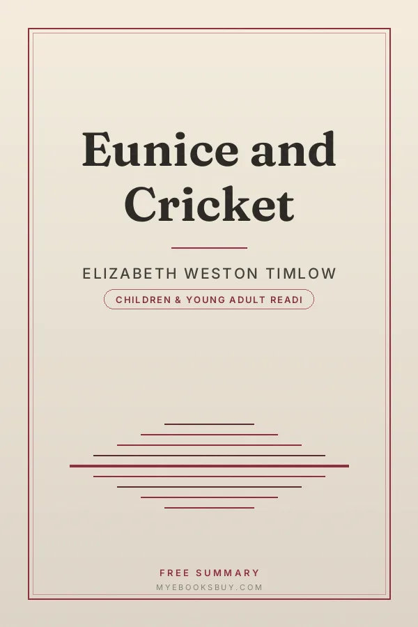Cover of Eunice and Cricket