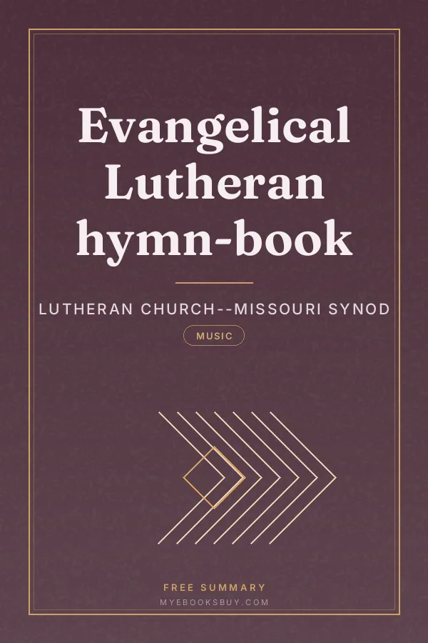 Cover of Evangelical Lutheran hymn-book