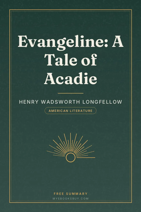 Cover of Evangeline: A Tale of Acadie
