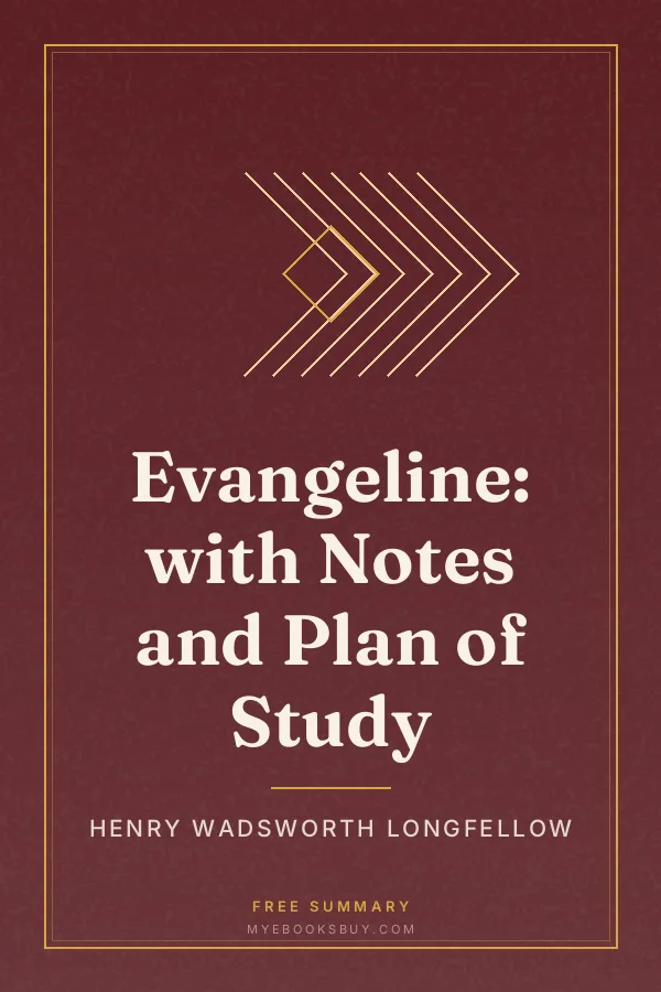 Cover of Evangeline: with Notes and Plan of Study