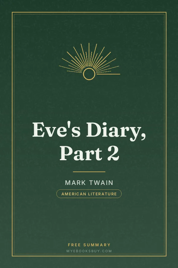 Cover of Eve's Diary, Part 2