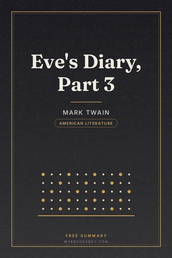 Cover of Eve's Diary, Part 3