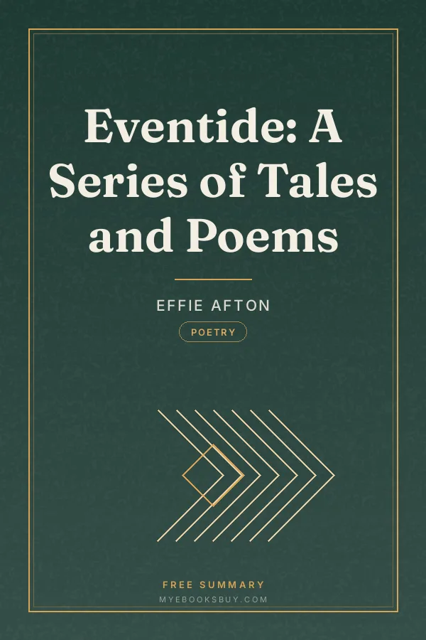 Cover of Eventide: A Series of Tales and Poems