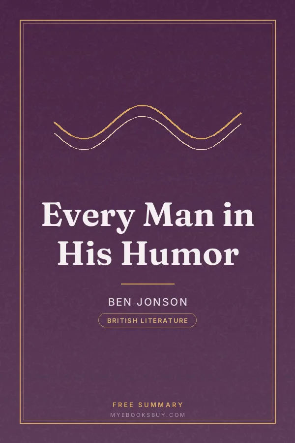 Cover of Every Man in His Humor