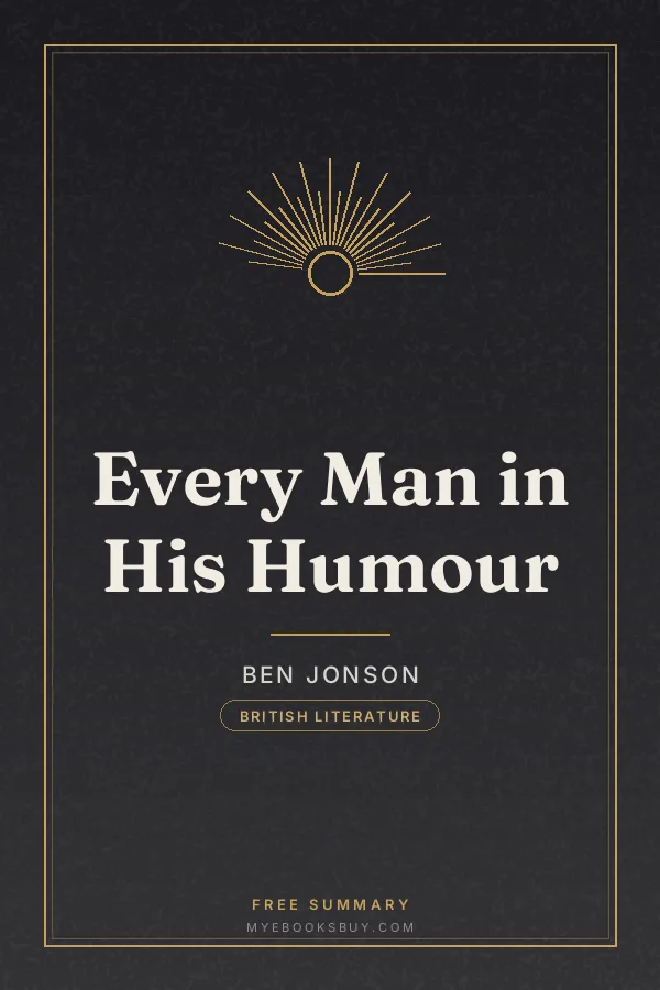 Cover of Every Man in His Humour