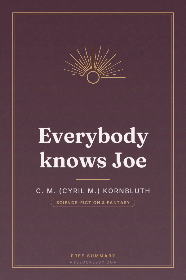 Cover of Everybody knows Joe