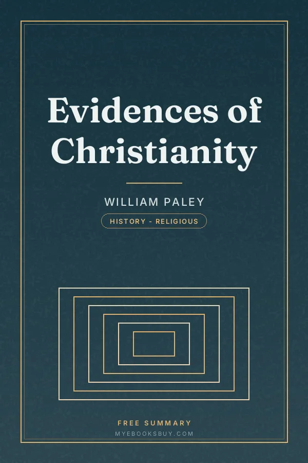 Cover of Evidences of Christianity