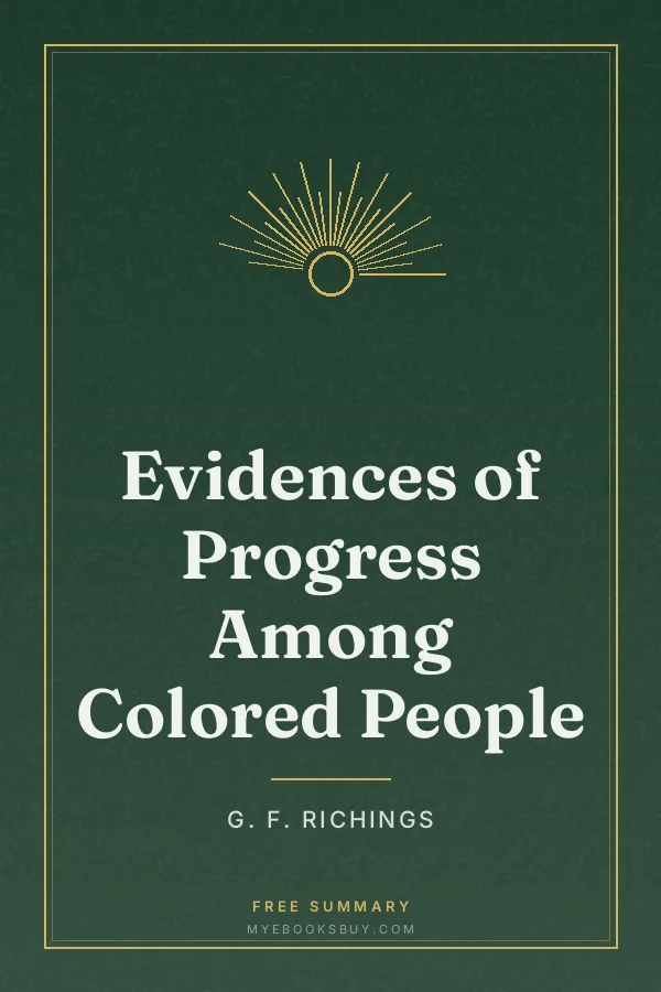 Cover of Evidences of Progress Among Colored People