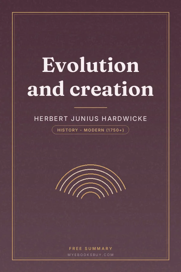 Cover of Evolution and creation