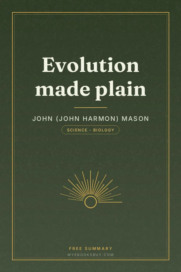 Cover of Evolution made plain