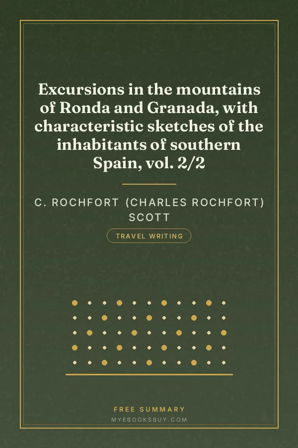 Cover of Excursions in the mountains of Ronda and Granada, with characteristic sketches of the inhabitants of southern Spain, vol. 2/2