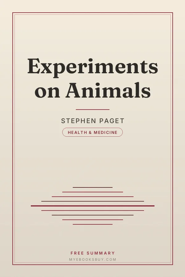 Cover of Experiments on Animals