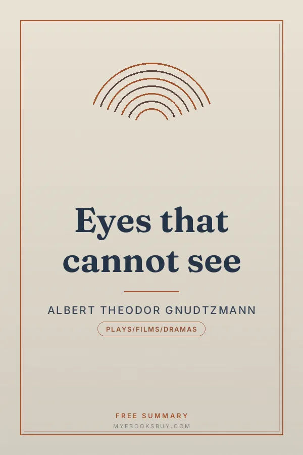 Cover of Eyes that cannot see