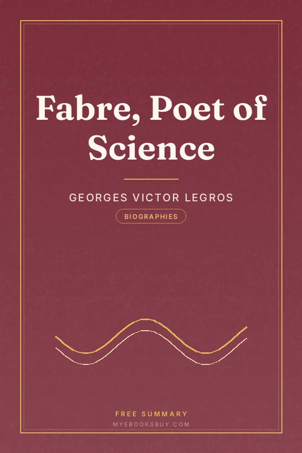 Cover of Fabre, Poet of Science