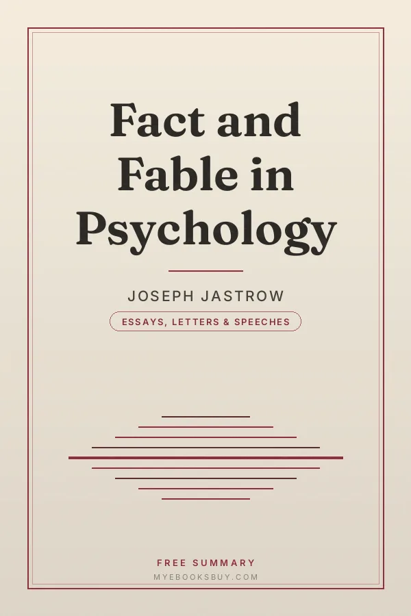 Cover of Fact and Fable in Psychology