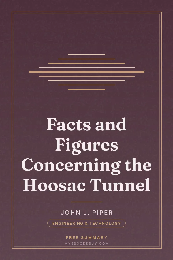 Cover of Facts and Figures Concerning the Hoosac Tunnel