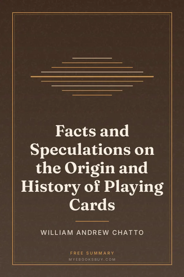 Cover of Facts and Speculations on the Origin and History of Playing Cards