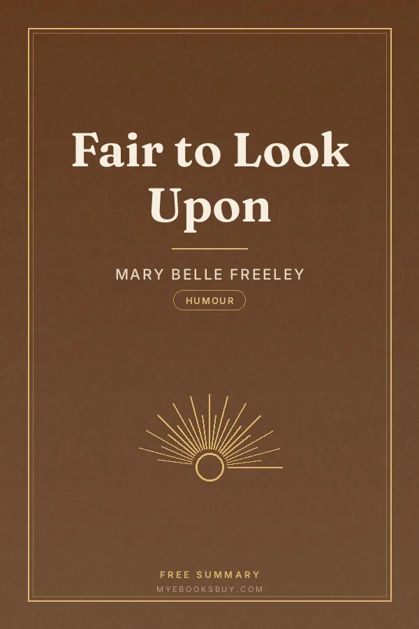 Cover of Fair to Look Upon