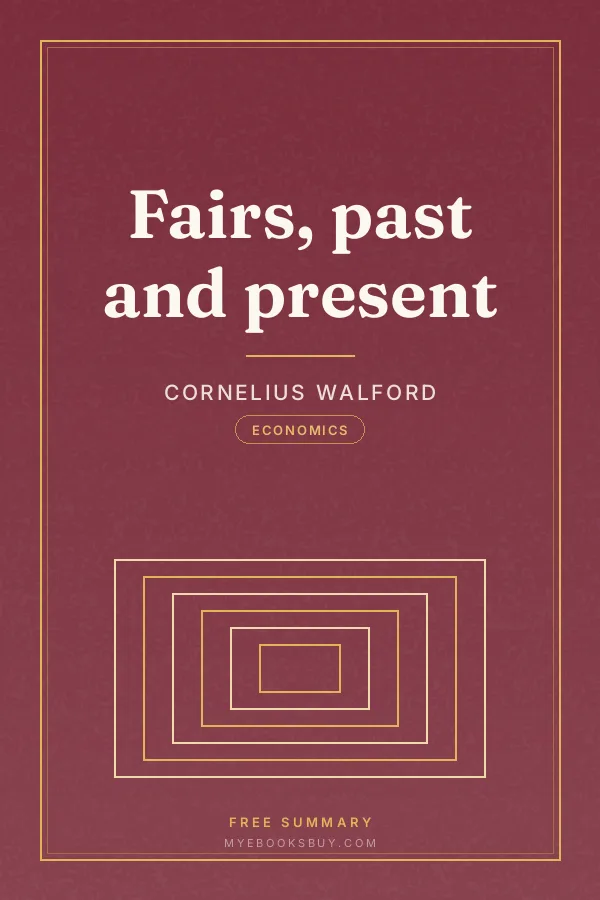 Cover of Fairs, past and present
