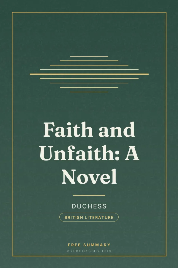 Cover of Faith and Unfaith: A Novel