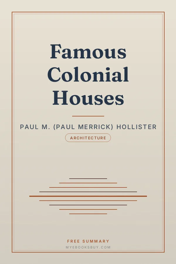 Cover of Famous Colonial Houses