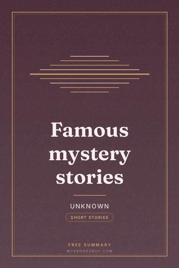 Cover of Famous mystery stories