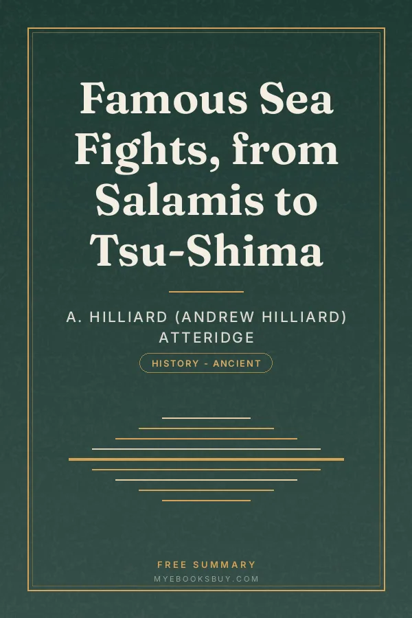 Cover of Famous Sea Fights, from Salamis to Tsu-Shima