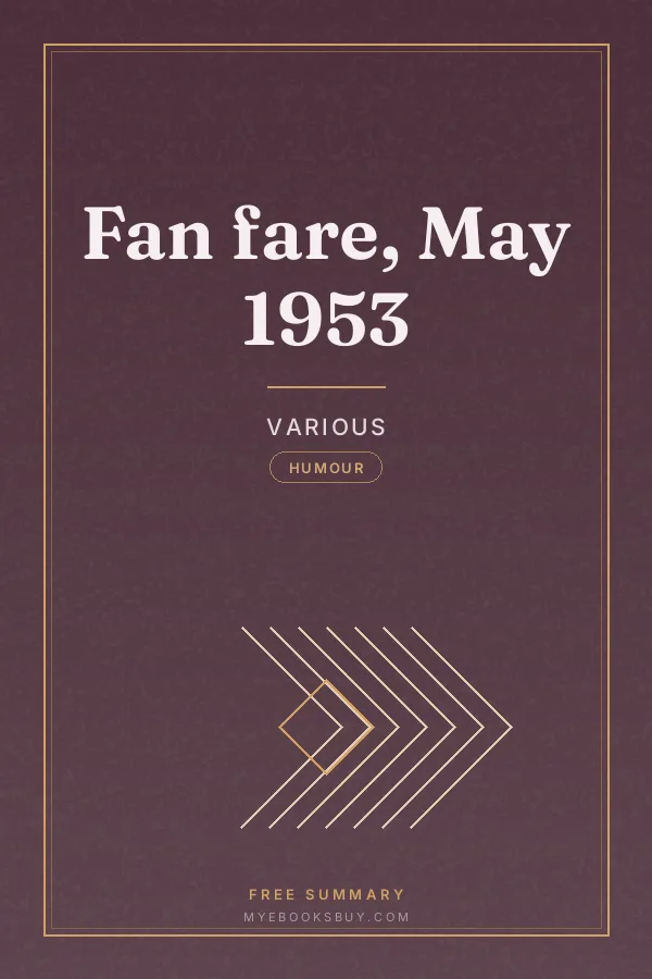 Cover of Fan fare, May 1953