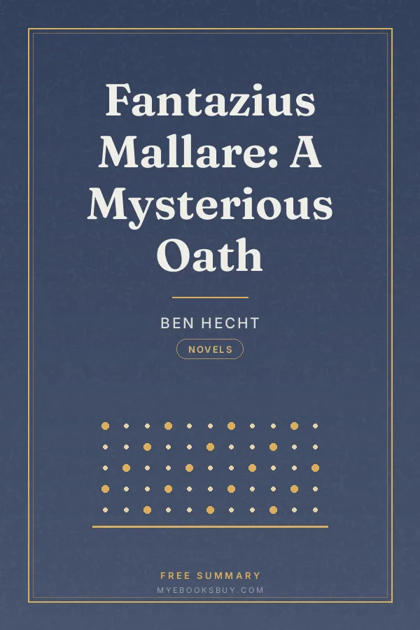 Cover of Fantazius Mallare: A Mysterious Oath
