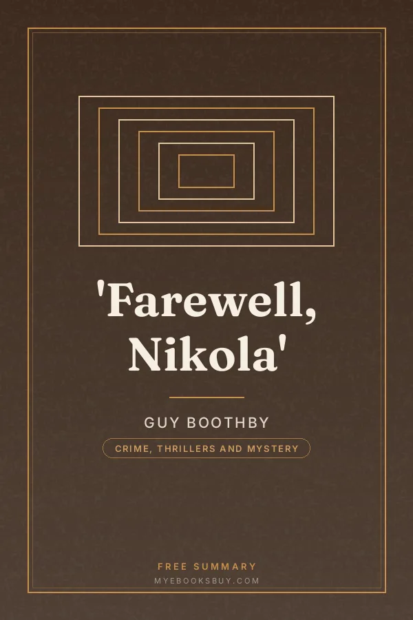 Cover of 'Farewell, Nikola'