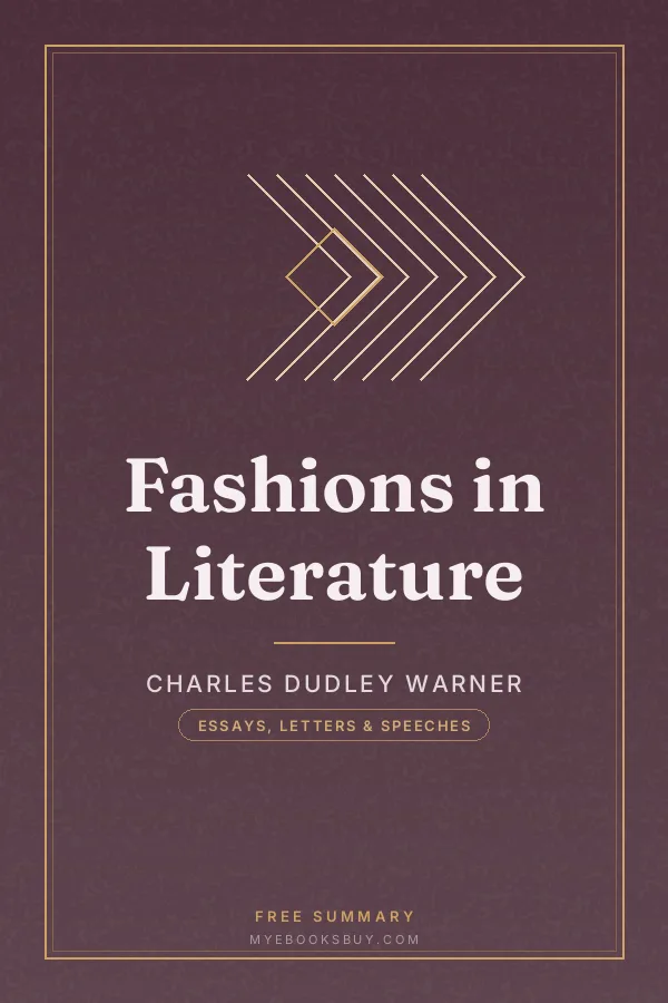 Cover of Fashions in Literature