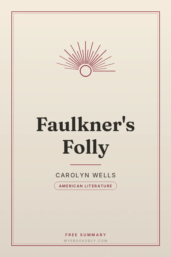 Cover of Faulkner's Folly