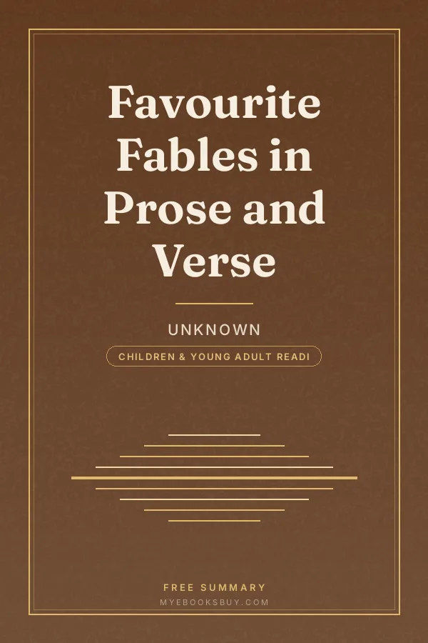 Cover of Favourite Fables in Prose and Verse