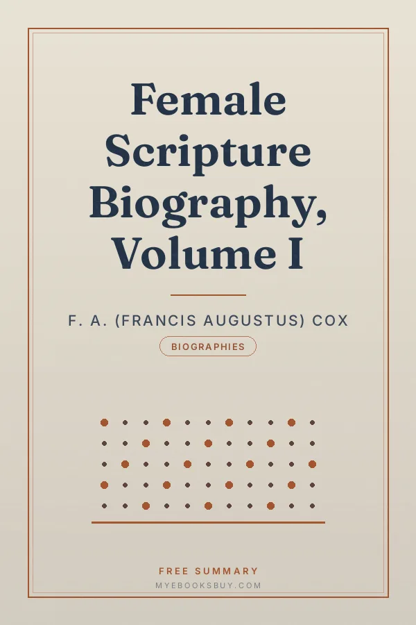 Cover of Female Scripture Biography, Volume I