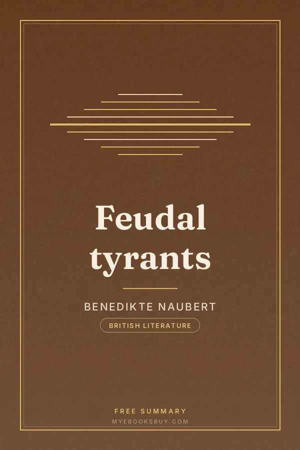 Cover of Feudal tyrants