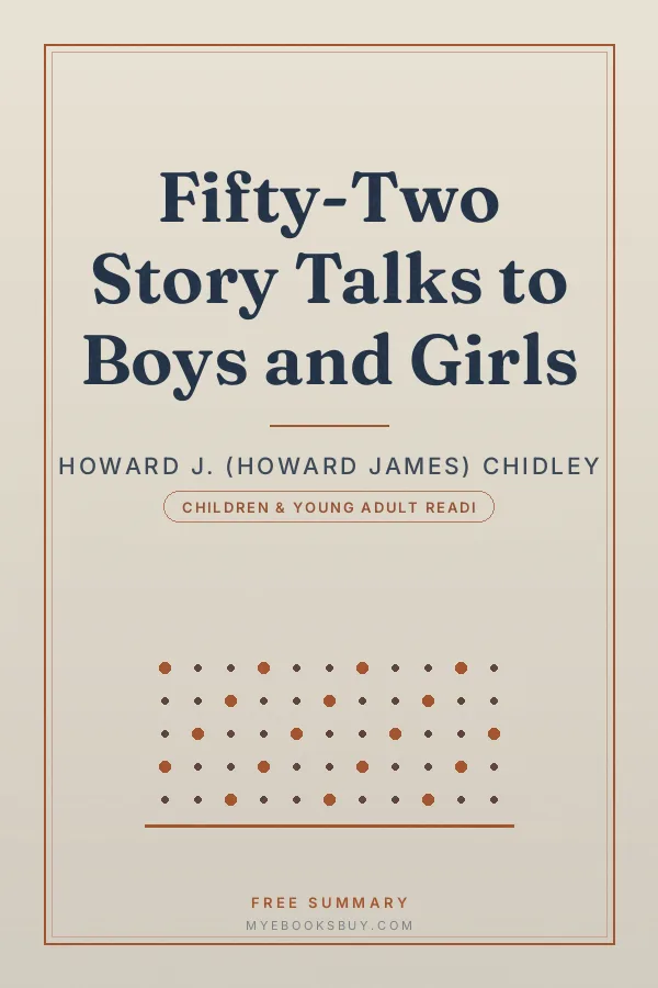 Cover of Fifty-Two Story Talks to Boys and Girls