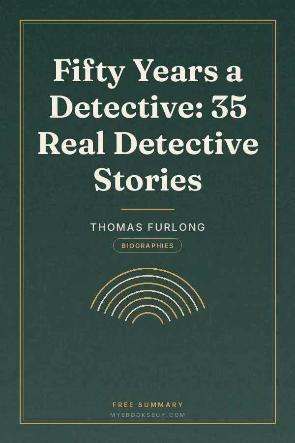 Cover of Fifty Years a Detective: 35 Real Detective Stories