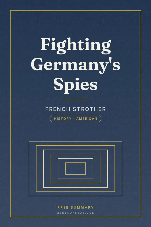 Cover of Fighting Germany's Spies